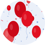 Metro Bank Red Balloons icon