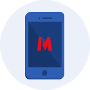 Metro blue smartphone version 2
